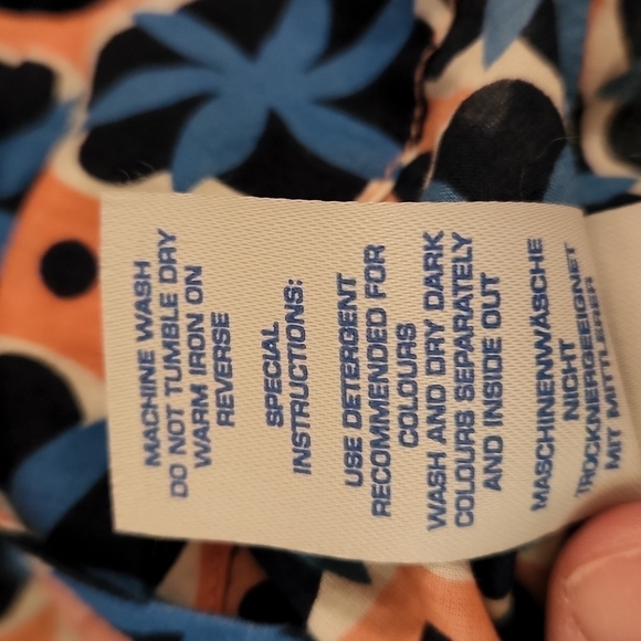 Boden 3/4 Sleeve Shirt Size 4 - Picture 13 of 13